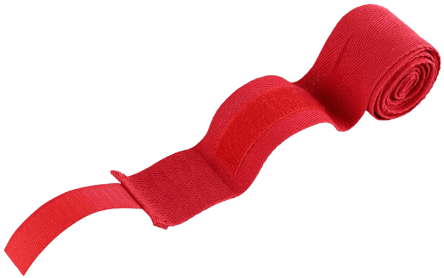 red hand wraps open